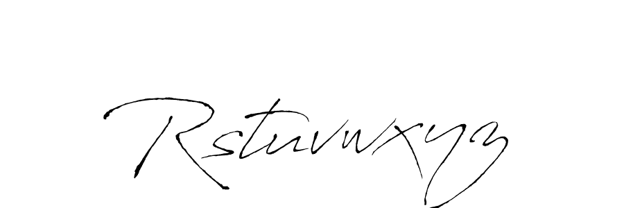 Use a signature maker to create a handwritten signature online. With this signature software, you can design (Antro_Vectra) your own signature for name Rstuvwxyz. Rstuvwxyz signature style 6 images and pictures png