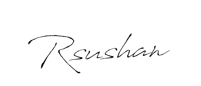 How to Draw Rsushan signature style? Antro_Vectra is a latest design signature styles for name Rsushan. Rsushan signature style 6 images and pictures png