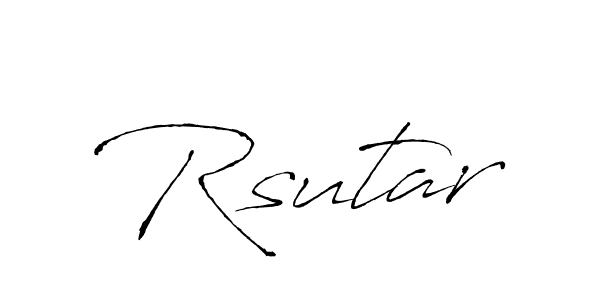 if you are searching for the best signature style for your name Rsutar. so please give up your signature search. here we have designed multiple signature styles  using Antro_Vectra. Rsutar signature style 6 images and pictures png