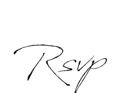 Design your own signature with our free online signature maker. With this signature software, you can create a handwritten (Antro_Vectra) signature for name Rsvp. Rsvp signature style 6 images and pictures png