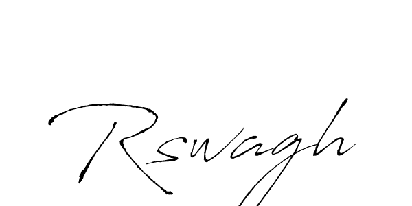 Make a beautiful signature design for name Rswagh. Use this online signature maker to create a handwritten signature for free. Rswagh signature style 6 images and pictures png