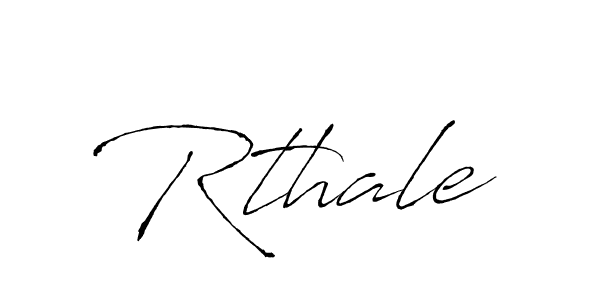 Make a beautiful signature design for name Rthale. With this signature (Antro_Vectra) style, you can create a handwritten signature for free. Rthale signature style 6 images and pictures png