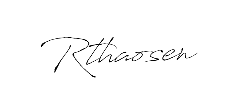 Antro_Vectra is a professional signature style that is perfect for those who want to add a touch of class to their signature. It is also a great choice for those who want to make their signature more unique. Get Rthaosen name to fancy signature for free. Rthaosen signature style 6 images and pictures png