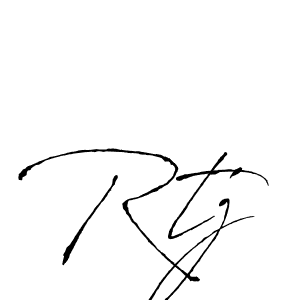 How to Draw Rtj signature style? Antro_Vectra is a latest design signature styles for name Rtj. Rtj signature style 6 images and pictures png