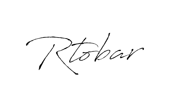 You should practise on your own different ways (Antro_Vectra) to write your name (Rtobar) in signature. don't let someone else do it for you. Rtobar signature style 6 images and pictures png