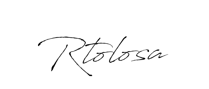 if you are searching for the best signature style for your name Rtolosa. so please give up your signature search. here we have designed multiple signature styles  using Antro_Vectra. Rtolosa signature style 6 images and pictures png