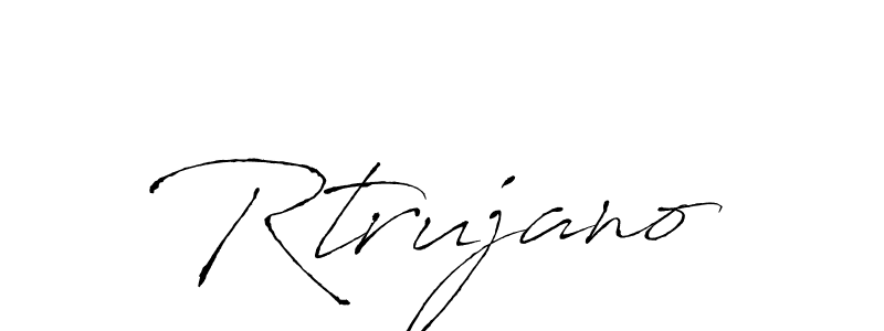 Best and Professional Signature Style for Rtrujano. Antro_Vectra Best Signature Style Collection. Rtrujano signature style 6 images and pictures png