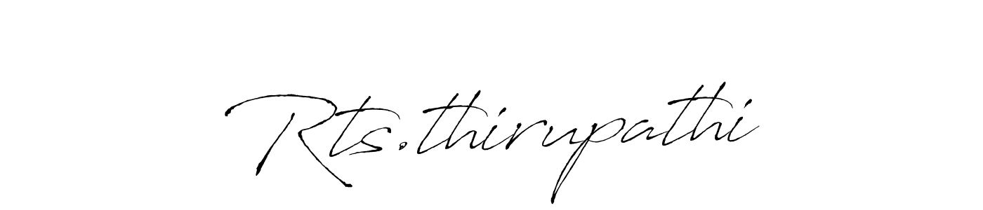 Once you've used our free online signature maker to create your best signature Antro_Vectra style, it's time to enjoy all of the benefits that Rts.thirupathi name signing documents. Rts.thirupathi signature style 6 images and pictures png