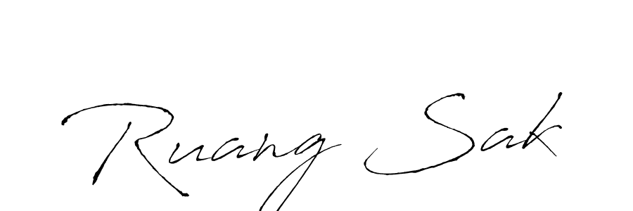 Make a beautiful signature design for name Ruang Sak. Use this online signature maker to create a handwritten signature for free. Ruang Sak signature style 6 images and pictures png