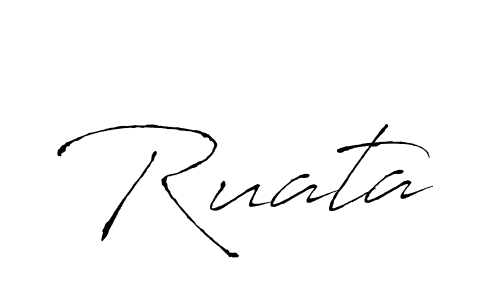 Create a beautiful signature design for name Ruata. With this signature (Antro_Vectra) fonts, you can make a handwritten signature for free. Ruata signature style 6 images and pictures png