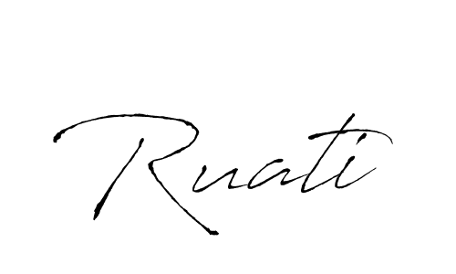 Antro_Vectra is a professional signature style that is perfect for those who want to add a touch of class to their signature. It is also a great choice for those who want to make their signature more unique. Get Ruati name to fancy signature for free. Ruati signature style 6 images and pictures png