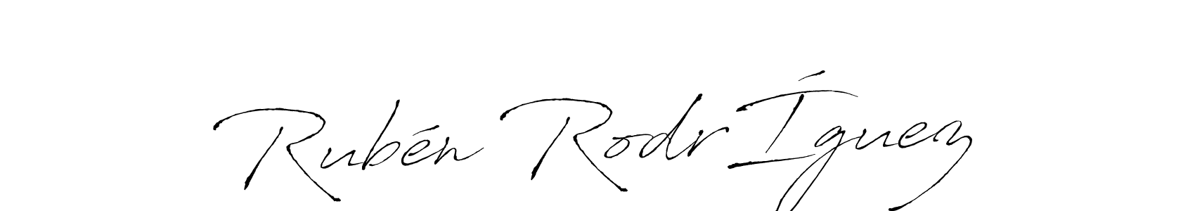 Use a signature maker to create a handwritten signature online. With this signature software, you can design (Antro_Vectra) your own signature for name Rubén RodrÍguez. Rubén RodrÍguez signature style 6 images and pictures png