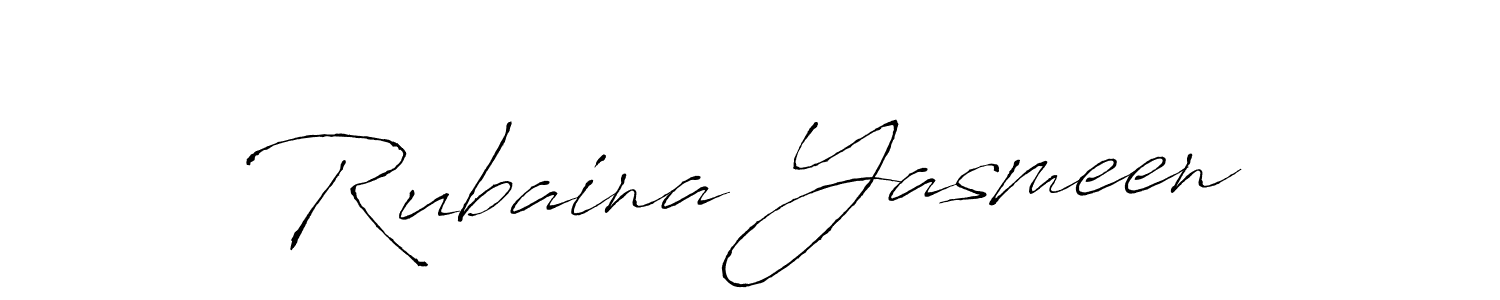 Use a signature maker to create a handwritten signature online. With this signature software, you can design (Antro_Vectra) your own signature for name Rubaina Yasmeen. Rubaina Yasmeen signature style 6 images and pictures png