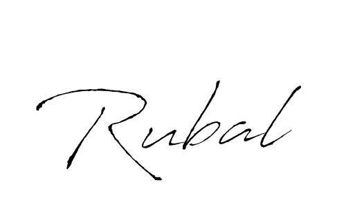 Also we have Rubal name is the best signature style. Create professional handwritten signature collection using Antro_Vectra autograph style. Rubal signature style 6 images and pictures png