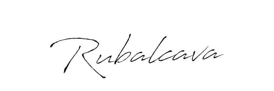 Rubalcava stylish signature style. Best Handwritten Sign (Antro_Vectra) for my name. Handwritten Signature Collection Ideas for my name Rubalcava. Rubalcava signature style 6 images and pictures png