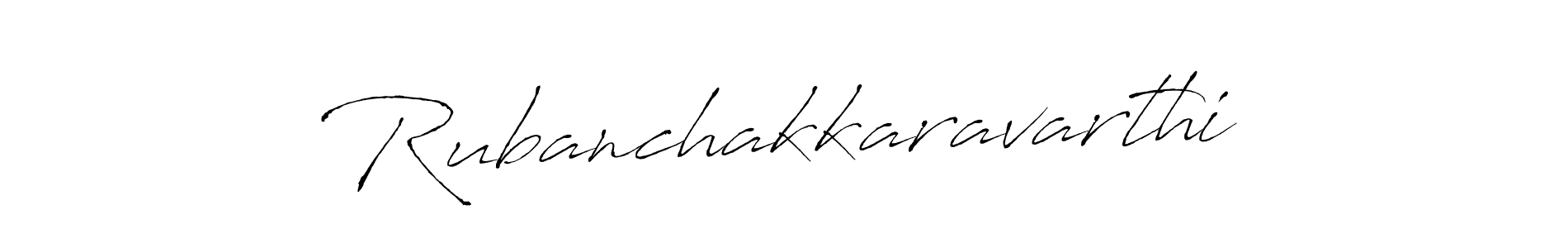 Use a signature maker to create a handwritten signature online. With this signature software, you can design (Antro_Vectra) your own signature for name Rubanchakkaravarthi. Rubanchakkaravarthi signature style 6 images and pictures png