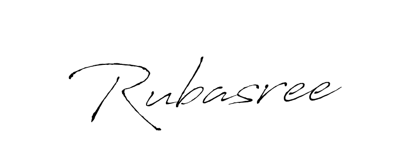 Create a beautiful signature design for name Rubasree. With this signature (Antro_Vectra) fonts, you can make a handwritten signature for free. Rubasree signature style 6 images and pictures png