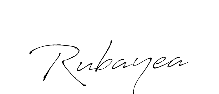 Rubayea stylish signature style. Best Handwritten Sign (Antro_Vectra) for my name. Handwritten Signature Collection Ideas for my name Rubayea. Rubayea signature style 6 images and pictures png