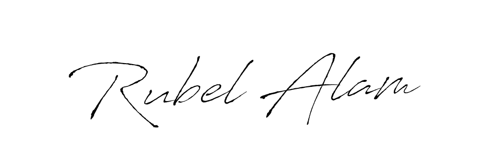 You should practise on your own different ways (Antro_Vectra) to write your name (Rubel Alam) in signature. don't let someone else do it for you. Rubel Alam signature style 6 images and pictures png