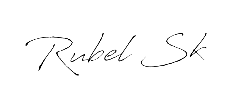 Best and Professional Signature Style for Rubel Sk. Antro_Vectra Best Signature Style Collection. Rubel Sk signature style 6 images and pictures png