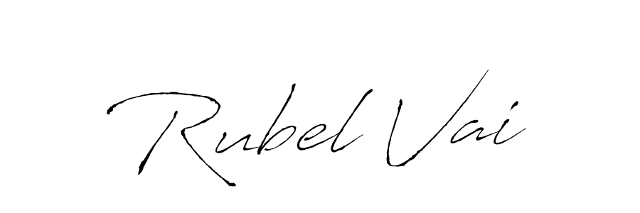 Also we have Rubel Vai name is the best signature style. Create professional handwritten signature collection using Antro_Vectra autograph style. Rubel Vai signature style 6 images and pictures png