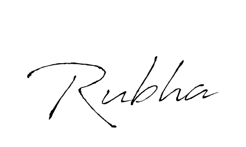 Also we have Rubha name is the best signature style. Create professional handwritten signature collection using Antro_Vectra autograph style. Rubha signature style 6 images and pictures png