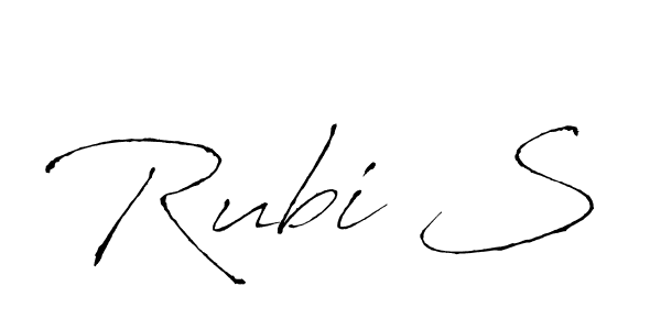 Make a beautiful signature design for name Rubi S. Use this online signature maker to create a handwritten signature for free. Rubi S signature style 6 images and pictures png