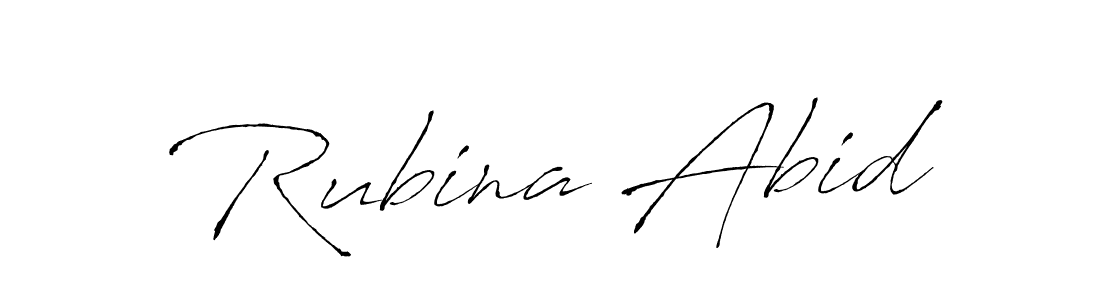 It looks lik you need a new signature style for name Rubina Abid. Design unique handwritten (Antro_Vectra) signature with our free signature maker in just a few clicks. Rubina Abid signature style 6 images and pictures png