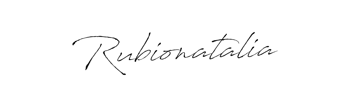 Antro_Vectra is a professional signature style that is perfect for those who want to add a touch of class to their signature. It is also a great choice for those who want to make their signature more unique. Get Rubionatalia name to fancy signature for free. Rubionatalia signature style 6 images and pictures png