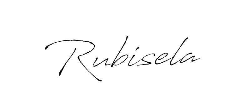 Design your own signature with our free online signature maker. With this signature software, you can create a handwritten (Antro_Vectra) signature for name Rubisela. Rubisela signature style 6 images and pictures png