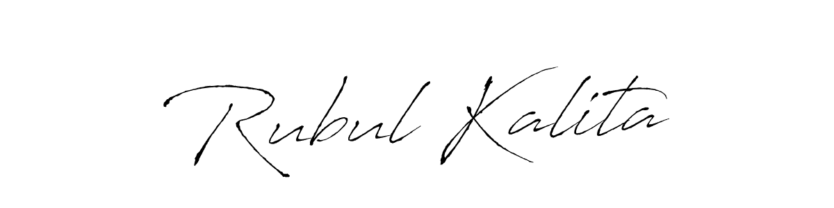 The best way (Antro_Vectra) to make a short signature is to pick only two or three words in your name. The name Rubul Kalita include a total of six letters. For converting this name. Rubul Kalita signature style 6 images and pictures png