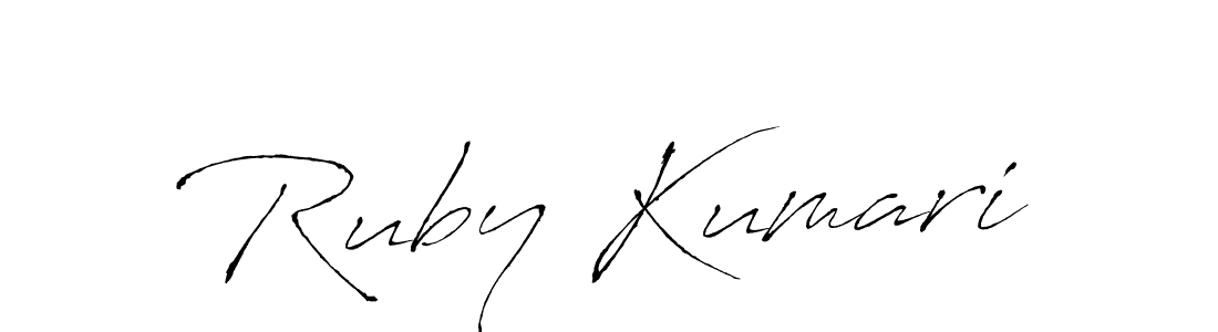 It looks lik you need a new signature style for name Ruby Kumari. Design unique handwritten (Antro_Vectra) signature with our free signature maker in just a few clicks. Ruby Kumari signature style 6 images and pictures png