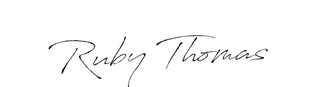Also You can easily find your signature by using the search form. We will create Ruby Thomas name handwritten signature images for you free of cost using Antro_Vectra sign style. Ruby Thomas signature style 6 images and pictures png