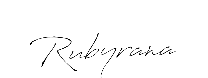 Create a beautiful signature design for name Rubyrana. With this signature (Antro_Vectra) fonts, you can make a handwritten signature for free. Rubyrana signature style 6 images and pictures png