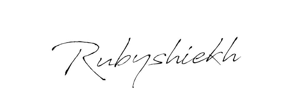 Once you've used our free online signature maker to create your best signature Antro_Vectra style, it's time to enjoy all of the benefits that Rubyshiekh name signing documents. Rubyshiekh signature style 6 images and pictures png