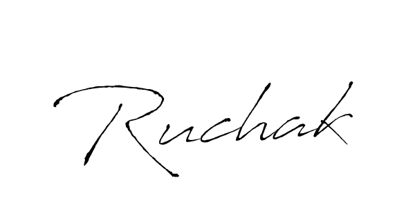 The best way (Antro_Vectra) to make a short signature is to pick only two or three words in your name. The name Ruchak include a total of six letters. For converting this name. Ruchak signature style 6 images and pictures png
