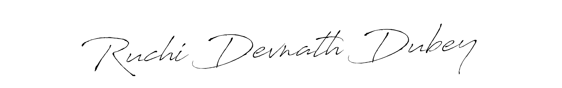 You should practise on your own different ways (Antro_Vectra) to write your name (Ruchi Devnath Dubey) in signature. don't let someone else do it for you. Ruchi Devnath Dubey signature style 6 images and pictures png