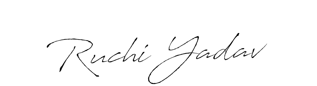 You can use this online signature creator to create a handwritten signature for the name Ruchi Yadav. This is the best online autograph maker. Ruchi Yadav signature style 6 images and pictures png