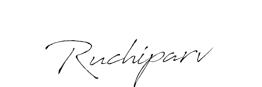 How to make Ruchiparv signature? Antro_Vectra is a professional autograph style. Create handwritten signature for Ruchiparv name. Ruchiparv signature style 6 images and pictures png
