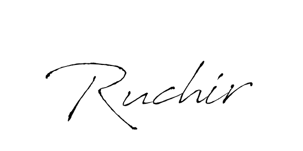 Also You can easily find your signature by using the search form. We will create Ruchir name handwritten signature images for you free of cost using Antro_Vectra sign style. Ruchir signature style 6 images and pictures png