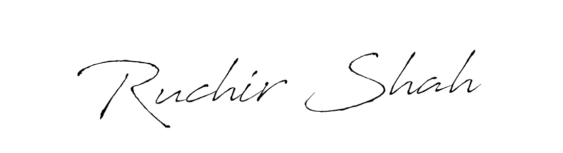 It looks lik you need a new signature style for name Ruchir Shah. Design unique handwritten (Antro_Vectra) signature with our free signature maker in just a few clicks. Ruchir Shah signature style 6 images and pictures png
