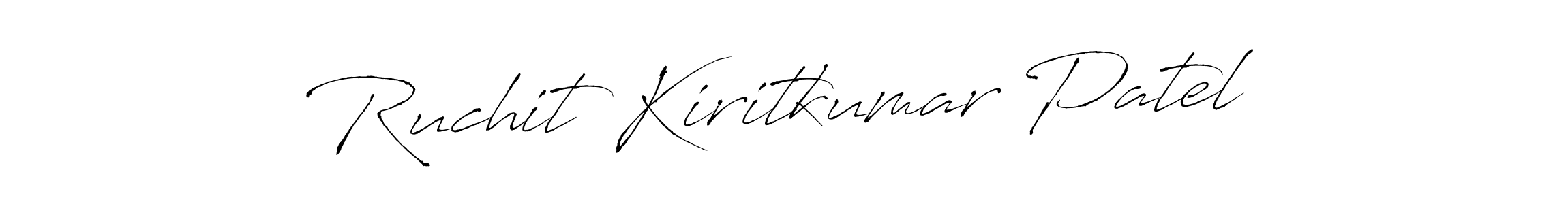 Also we have Ruchit Kiritkumar Patel name is the best signature style. Create professional handwritten signature collection using Antro_Vectra autograph style. Ruchit Kiritkumar Patel signature style 6 images and pictures png