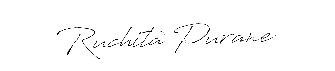 Also You can easily find your signature by using the search form. We will create Ruchita Purane name handwritten signature images for you free of cost using Antro_Vectra sign style. Ruchita Purane signature style 6 images and pictures png