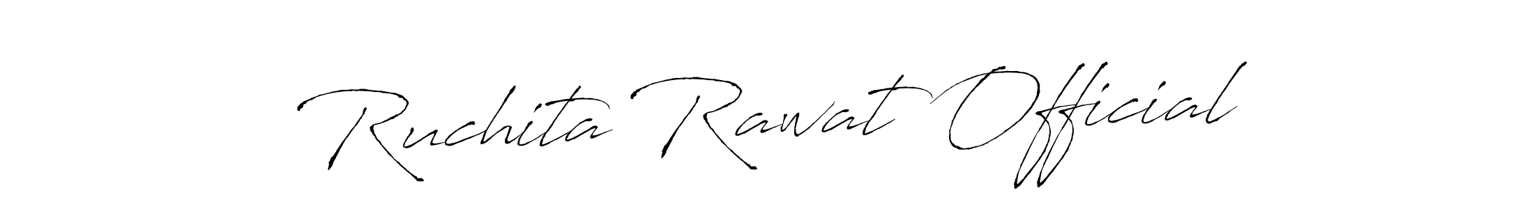You should practise on your own different ways (Antro_Vectra) to write your name (Ruchita Rawat Official) in signature. don't let someone else do it for you. Ruchita Rawat Official signature style 6 images and pictures png