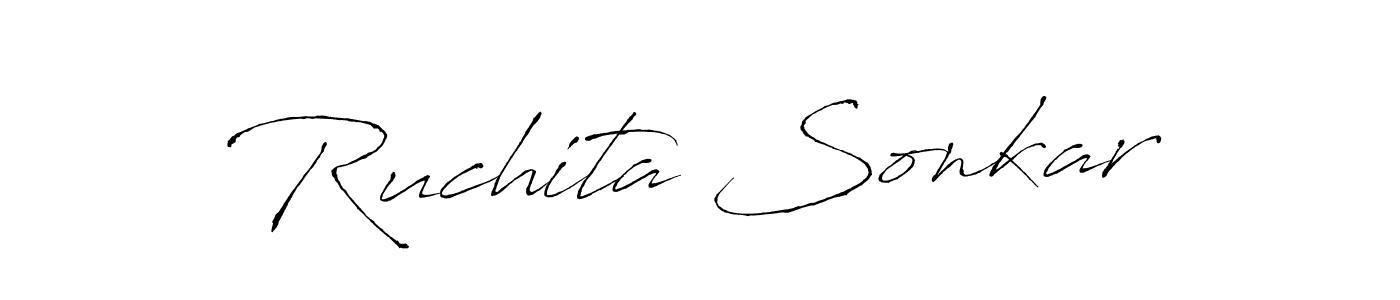 Also we have Ruchita Sonkar name is the best signature style. Create professional handwritten signature collection using Antro_Vectra autograph style. Ruchita Sonkar signature style 6 images and pictures png