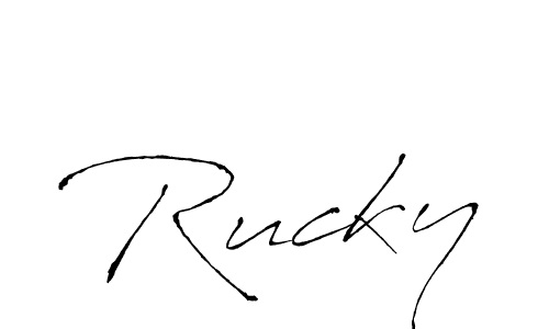 Best and Professional Signature Style for Rucky. Antro_Vectra Best Signature Style Collection. Rucky signature style 6 images and pictures png