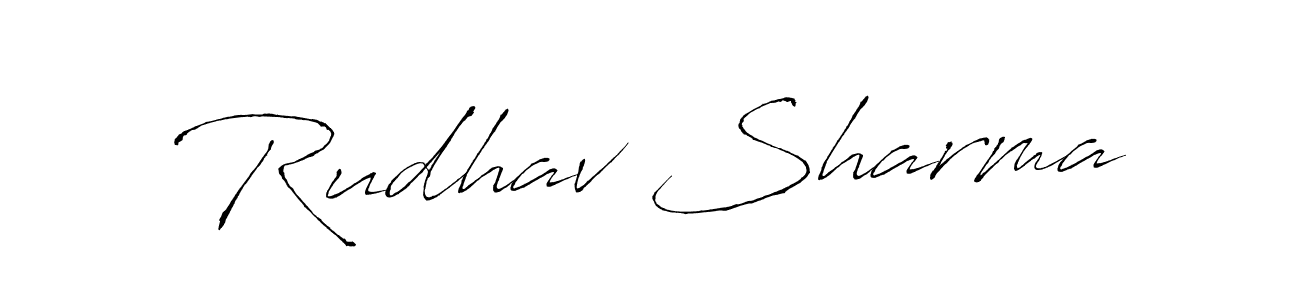 You can use this online signature creator to create a handwritten signature for the name Rudhav Sharma. This is the best online autograph maker. Rudhav Sharma signature style 6 images and pictures png