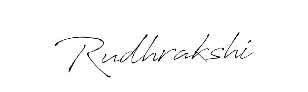 Create a beautiful signature design for name Rudhrakshi. With this signature (Antro_Vectra) fonts, you can make a handwritten signature for free. Rudhrakshi signature style 6 images and pictures png