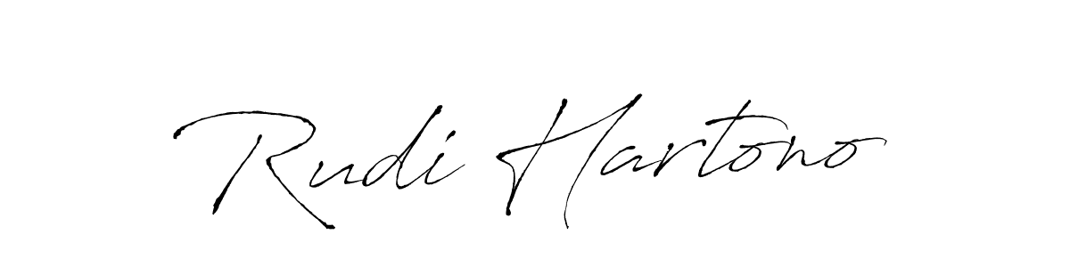 Rudi Hartono stylish signature style. Best Handwritten Sign (Antro_Vectra) for my name. Handwritten Signature Collection Ideas for my name Rudi Hartono. Rudi Hartono signature style 6 images and pictures png