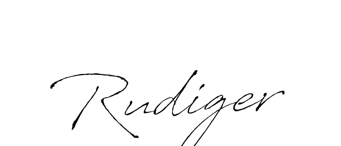 Also we have Rudiger name is the best signature style. Create professional handwritten signature collection using Antro_Vectra autograph style. Rudiger signature style 6 images and pictures png